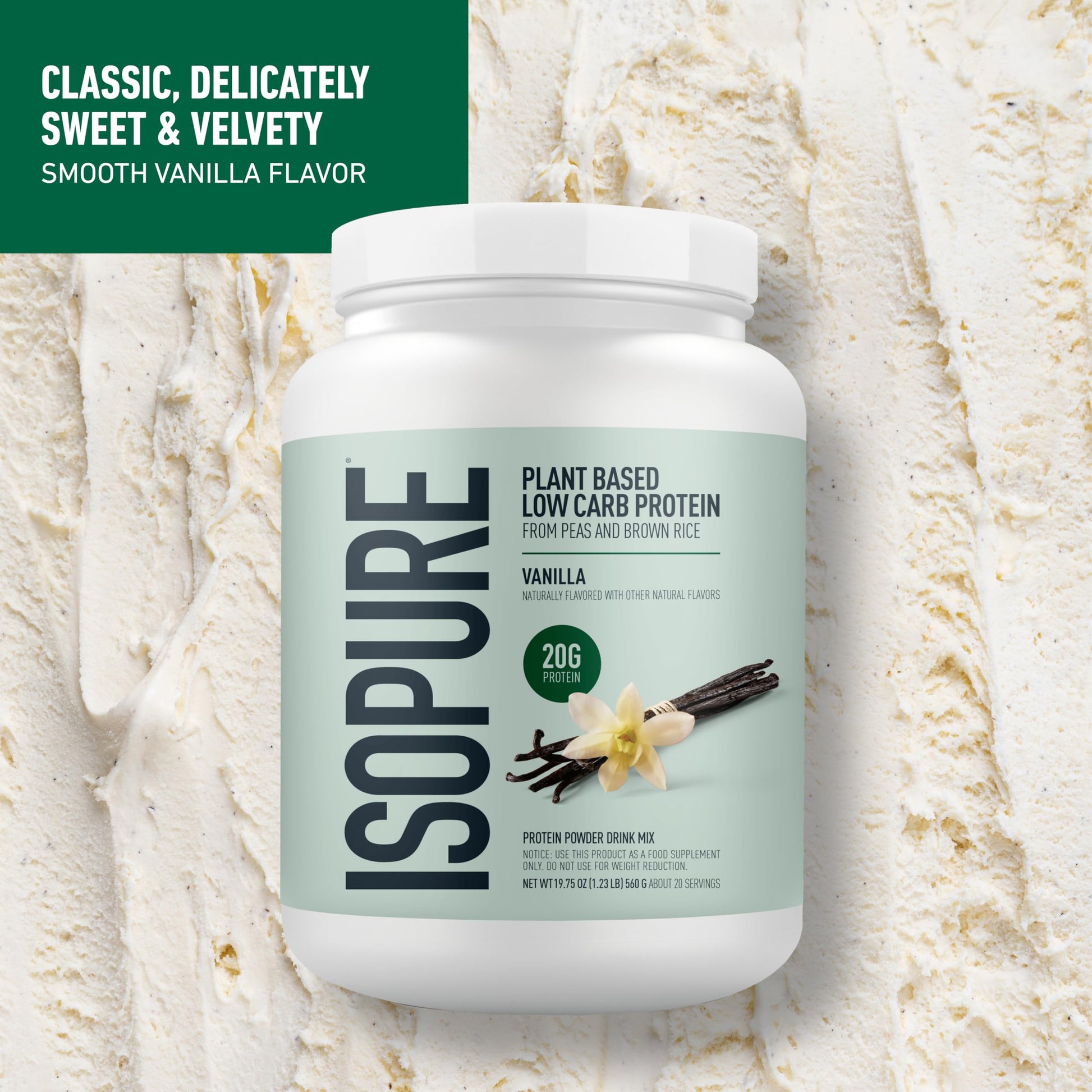 Isopure Plant-Based Protein Powder – 20g Organic Pea and Rice Protein with a Complete Amino Acid Profile – Supports Muscle Recovery Isopure buy australia supplements