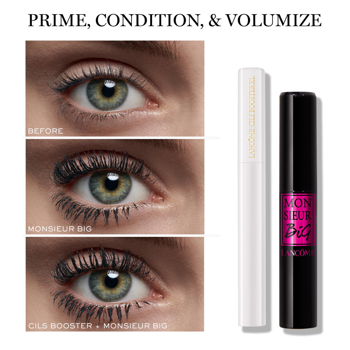 Lancôme Monsieur Big - Volumizing Mascara 24H Wear - Full Size, Black Lancôme