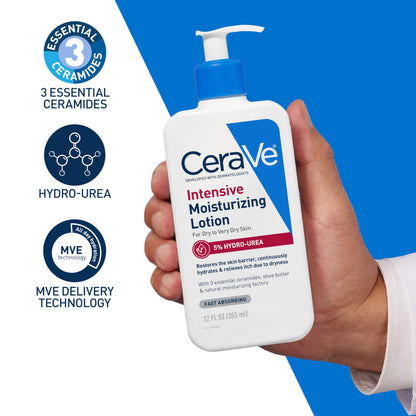 CeraVe Intensive Moisturizing Lotion, Shea Butter Body Lotion, 16oz CeraVe
