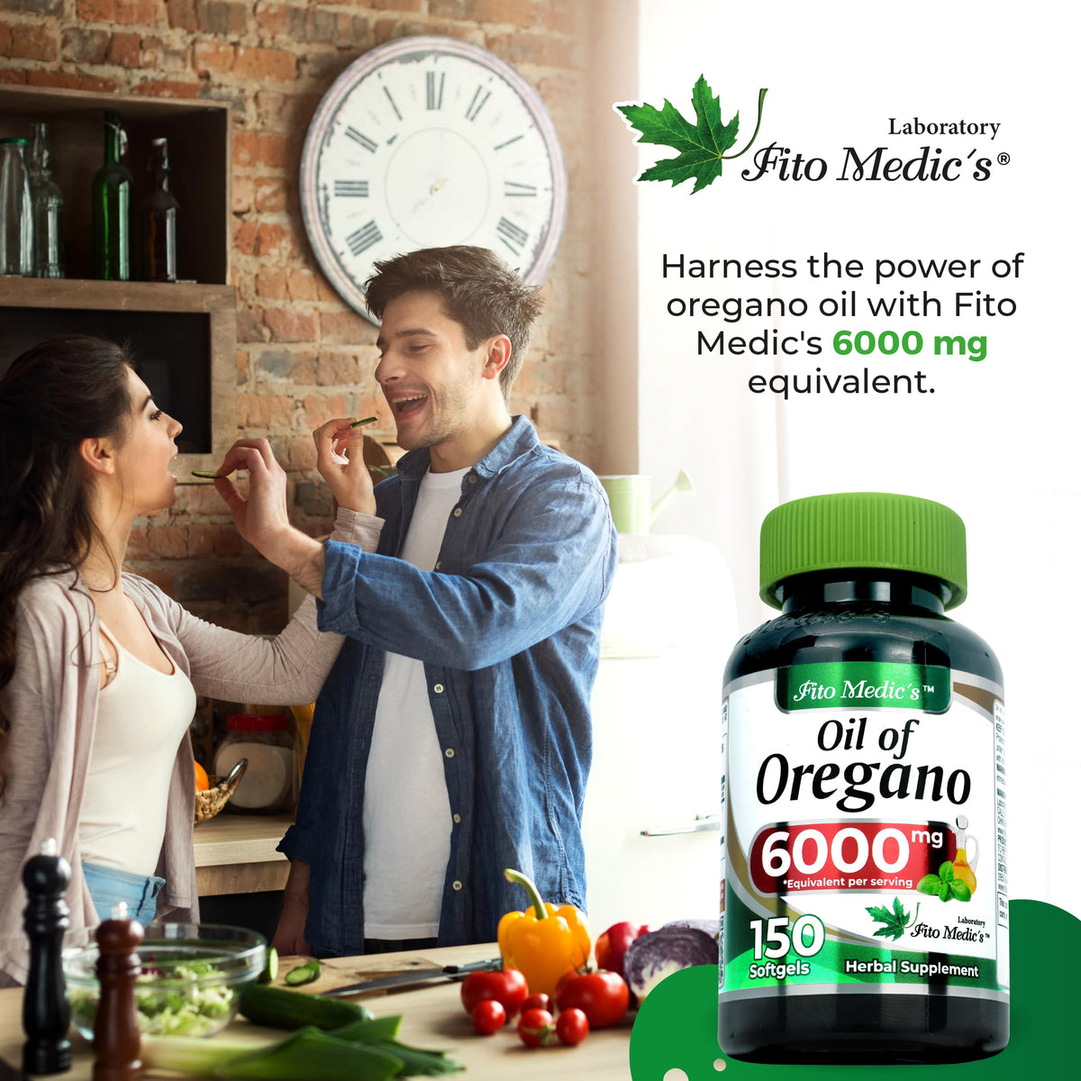 FITO MEDIC'S Lab | Oil of Oregano | 150 softgels | Oregano Oil | Herbal Supplement. FITO MEDIC'S