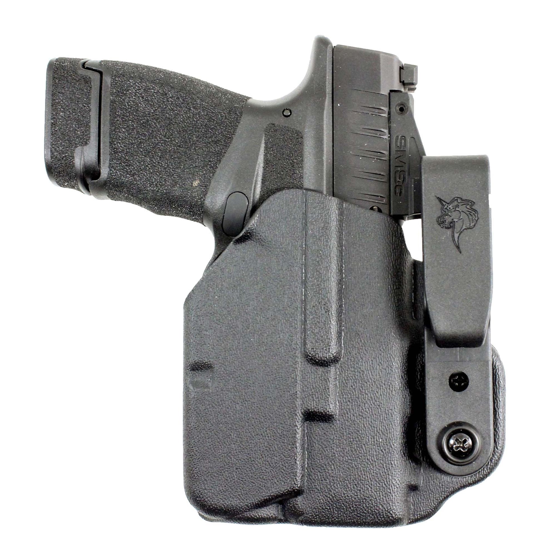DeSantis Slim-Tuk - IWB Holster for Men and Women, Pistol Holster for Concealed Carry, Suitable for Appendix Wear, Ambidextrous, Made with Kydex, Adjustable Tension, Tuckable 360 C-Clip Gsupps Australia