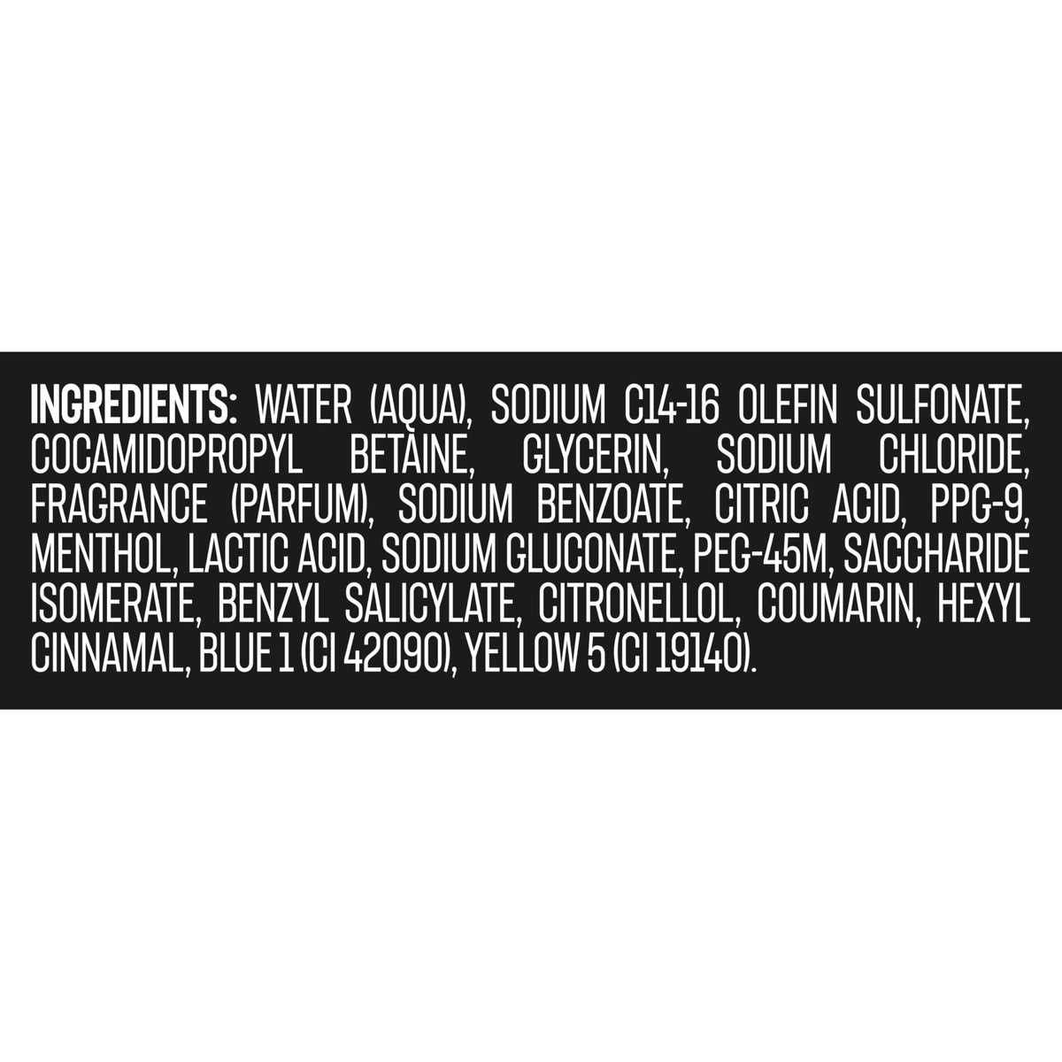 AXE Cool Ocean Men's Body Wash With Essential Oils 16 fl oz AXE