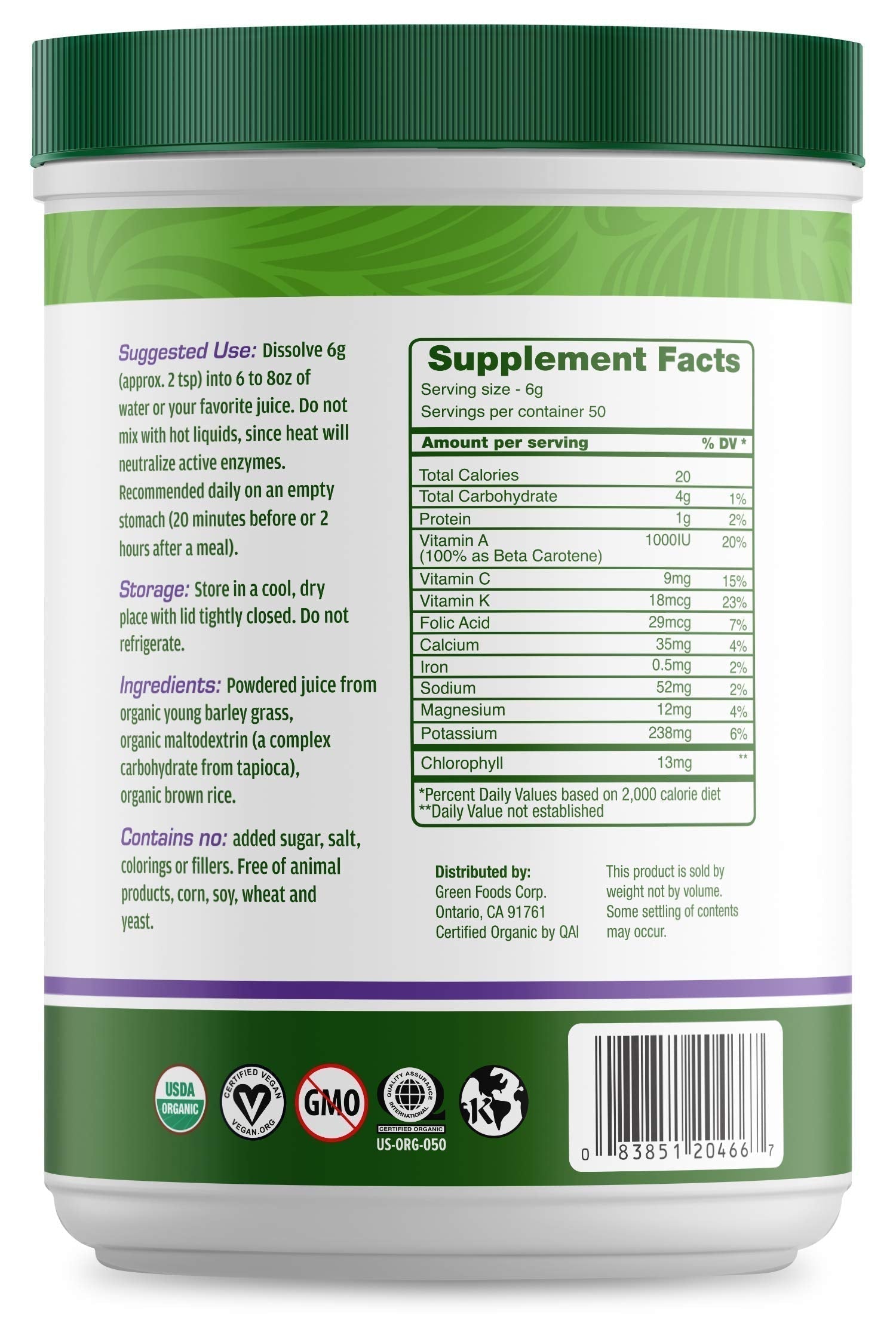 Green Foods Green Magma, 10.6 Ounce Green Foods buy australia supplements