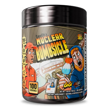 Gamer Supps GG Energy - CaseOh's Nuclear Bombsicle by CaseOh (100 Servings) - Keto Friendly Gaming Energy and Nootropic Blend, Sugar Free + Organic Caffeine + Vitamins + Immune Support, Powder Drink Gamer Supps buy australia supplements