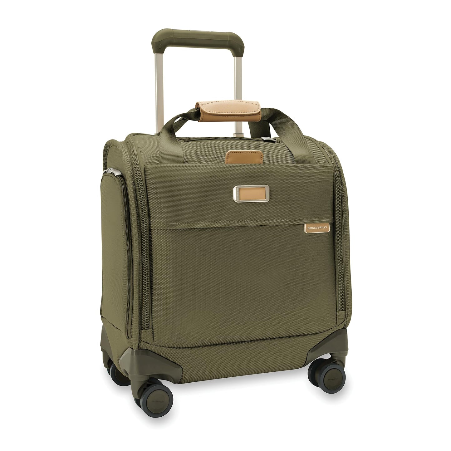 Briggs & Riley Essential 22" Carry On Expandable Spinner - Luggage for Travel, Suitcases with Wheels, Softside Rolling Bag for Men & Women, Self-Repairing Zipper - Baseline Collection, Black Gsupps Australia