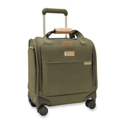Briggs & Riley Essential 22" Carry On Expandable Spinner - Luggage for Travel, Suitcases with Wheels, Softside Rolling Bag for Men & Women, Self-Repairing Zipper - Baseline Collection, Black Gsupps Australia