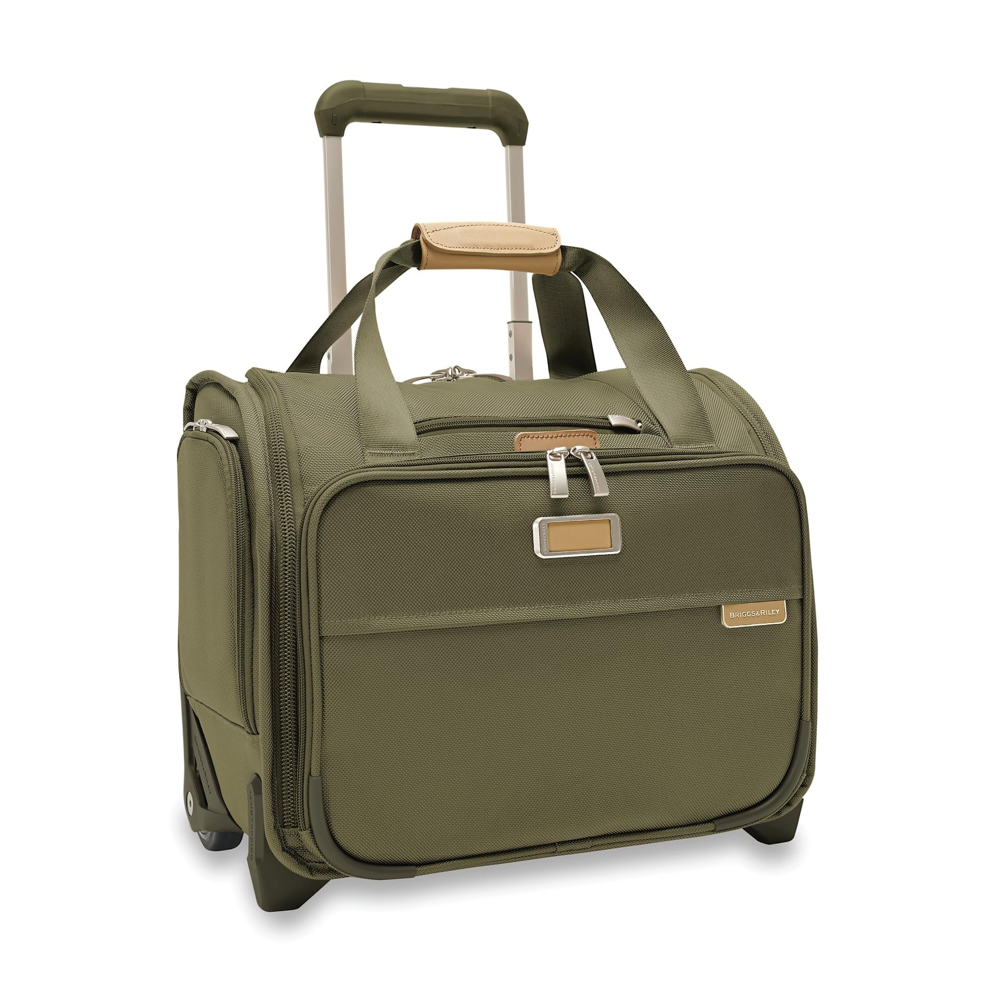 Briggs & Riley Essential 22" 2-Wheel Expandable Carry On - Luggage for Travel, Suitcases with Wheels, Softside Rolling Bag for Men & Women, Self-Repairing Zipper - Baseline Collection, Black Gsupps Australia