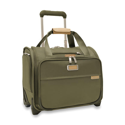 Briggs & Riley Essential 22" 2-Wheel Expandable Carry On - Luggage for Travel, Suitcases with Wheels, Softside Rolling Bag for Men & Women, Self-Repairing Zipper - Baseline Collection, Black Gsupps Australia