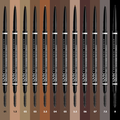 NYX PROFESSIONAL MAKEUP Micro Brow Pencil, Precise Eyebrow Pencil - Espresso NYX PROFESSIONAL MAKEUP