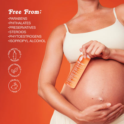Bio-Oil Skincare Body Oil Serum for Scars and Stretch Marks, Face and Body Moisturizer with Vitamin E & A for Sensitive Dry Skin, Dermatologist Recommended, Non-Comedogenic, 4.2 Oz Bio-Oil