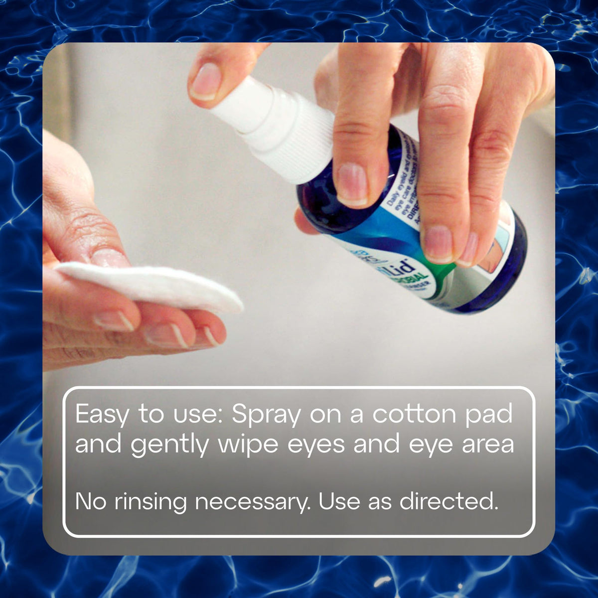 TheraTears SteriLid Antimicrobial Eyelid Cleanser and Face Wash, 2 Fl Oz TheraTears
