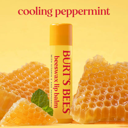 Burt's Bees Lip Balm, Original Beeswax, 0.15 oz., 2 Tubes Burt's Bees