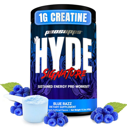 ProSupps Mr. Hyde Signature Pre Workout Powder with Creatine, Beta Alanine & Caffeine - Performance, Energy & Endurance - Clean Fitness & Gym Supplements ProSupps