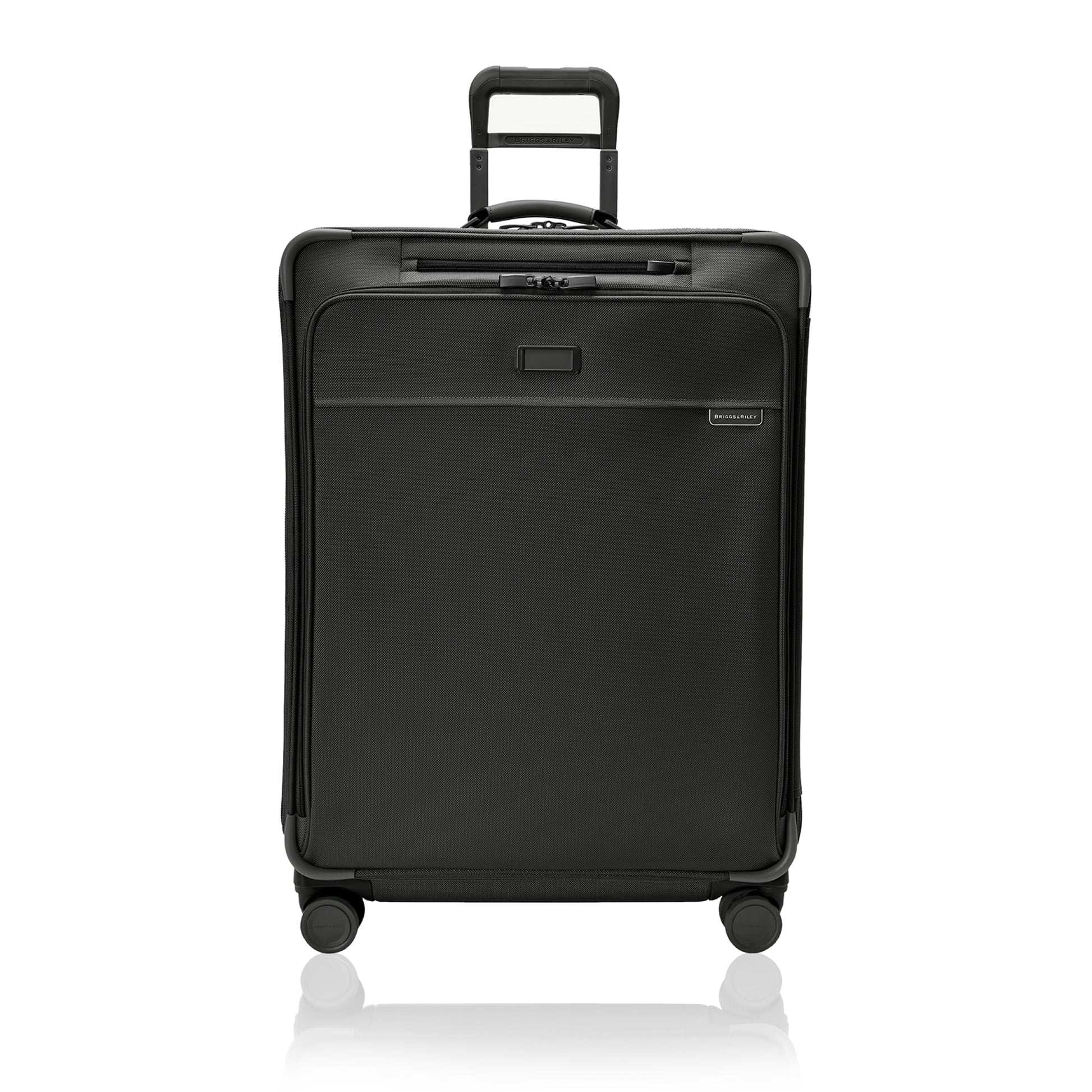 Briggs & Riley Essential 22" Carry On Expandable Spinner - Luggage for Travel, Suitcases with Wheels, Softside Rolling Bag for Men & Women, Self-Repairing Zipper - Baseline Collection, Black Gsupps Australia