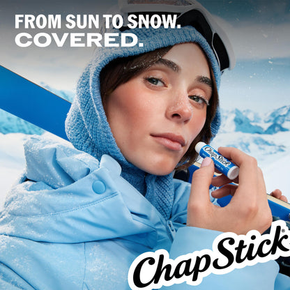 ChapStick Moisture + SPF 15 Bulk Lip Balm Sunscreen 12-Pack, 0.15 Oz Ea ChapStick