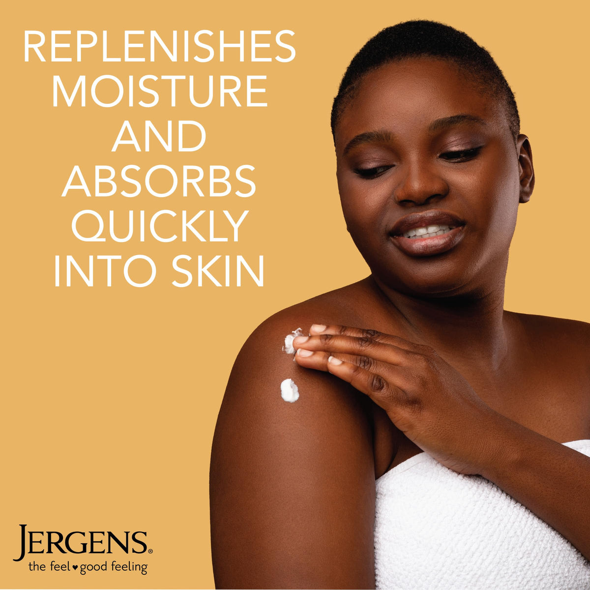 Jergens Skin Firming Body Lotion for Dry to Extra Dry Skin, Skin Tightening Cream with Collagen and Elastin, Dermatologist Tested, Hydralucence Blend Formula, 16.8 Oz Jergens