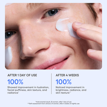 LANEIGE Water Sleeping Mask: Hydrating Korean Overnight Face Mask with Hyaluronic Acid Blend & Niacinamide, for Deep Hydration, Glowing Skin & Barrier Support | Korean Skin Care LANEIGE