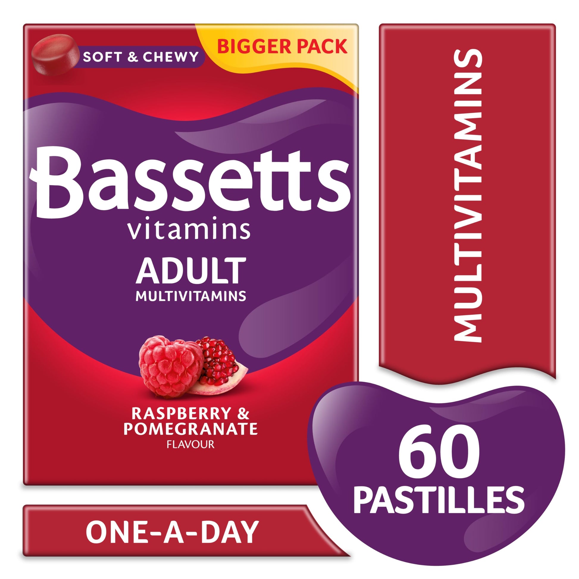 Bassetts Vitamins Adults Multivitamins, 60 Pastilles Bassetts Vitamins buy australia supplements