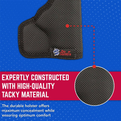 DeSantis Nemesis - Gun Pocket Holsters for Concealed Carry, Concealed Pocket Holster for Pistols, Revolvers, Soft, Designed for Comfort & Discreet Carry, Ambidextrous Gsupps Australia