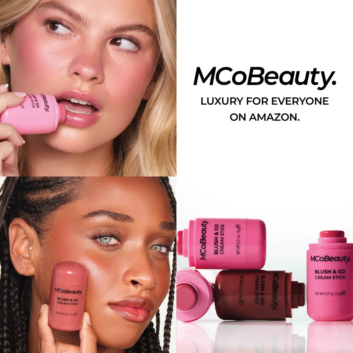 MCoBeauty Blush & Go Cream Stick - Warm Terracotta MCoBeauty