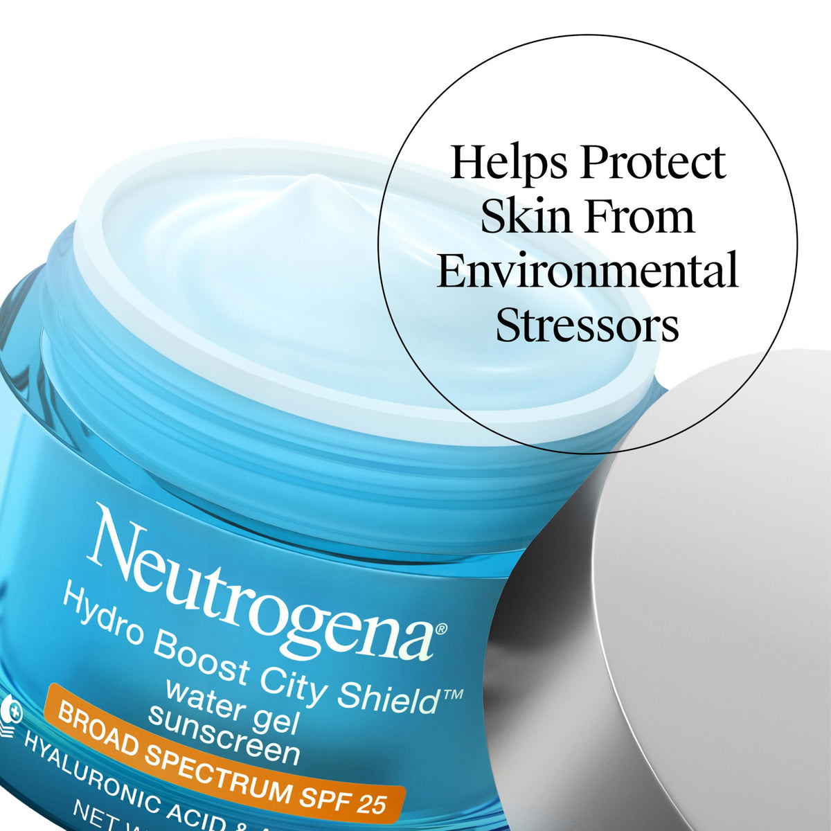 Neutrogena Hydro Boost City Shield Water Gel Face Moisturizer SPF 25 1.7 oz Neutrogena