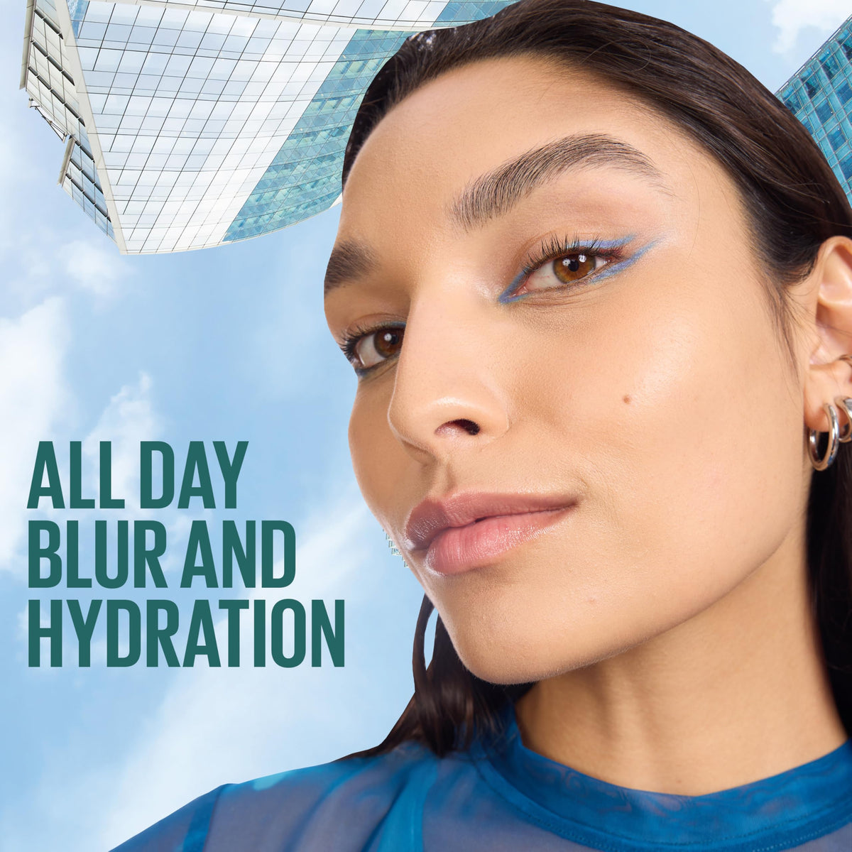 Maybelline Poreless Jelly Primer, Hydrating, Blurring Makeup Primer with 2% Niacinamide For Up To 24HR Make Up Wear, Clear, 1 Count MAYBELLINE