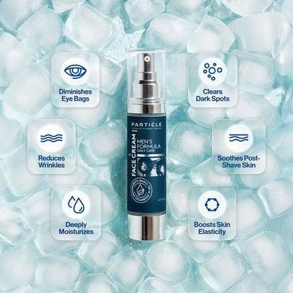 Particle 6-in-1 Face Cream for Men, Men’s Daily Hydrating Moisturizer with Vitamin c Particle