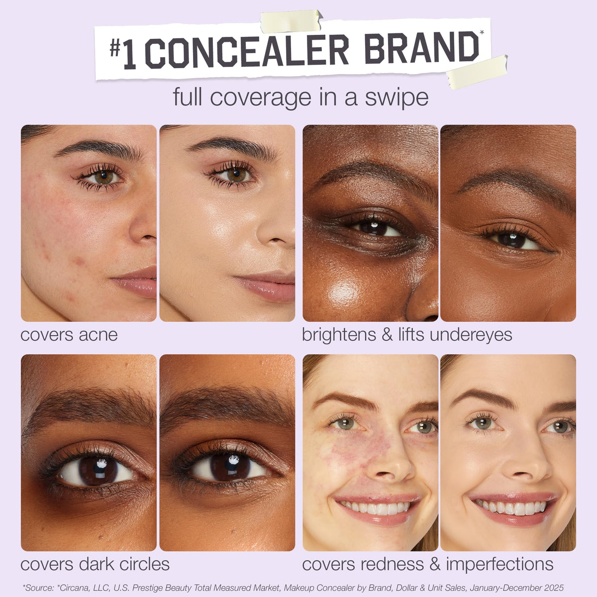 tarte Shape Tape Concealer – Full-Coverage Creaseless Soft Matte Finish, Brightening Under-Eye & Face Makeup, 16hr Longwear, Vegan & Cruelty-Free, Full Size, 16N fair-Light Neutral tarte