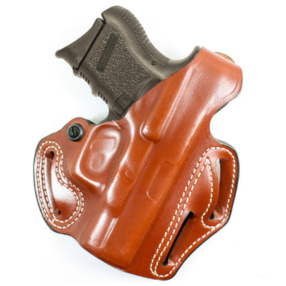 DeSantis Thumb Break Scabbard - OWB Gun Holster for Men and Women, Leather Belt Slide Holster for Pistols, Exact Molding, Secure and Highly Concealable OWB Carry Gsupps Australia