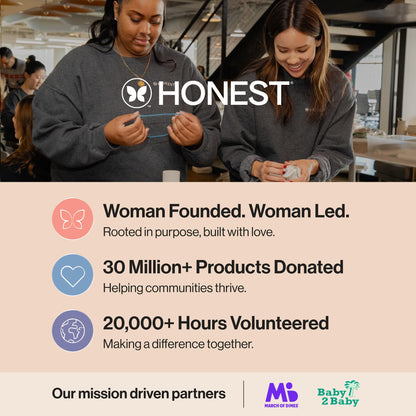Honest Beauty Tinted Lip Balm, Cruelty-Free, Vegan, Moisturizing, Plum Drop Honest Beauty