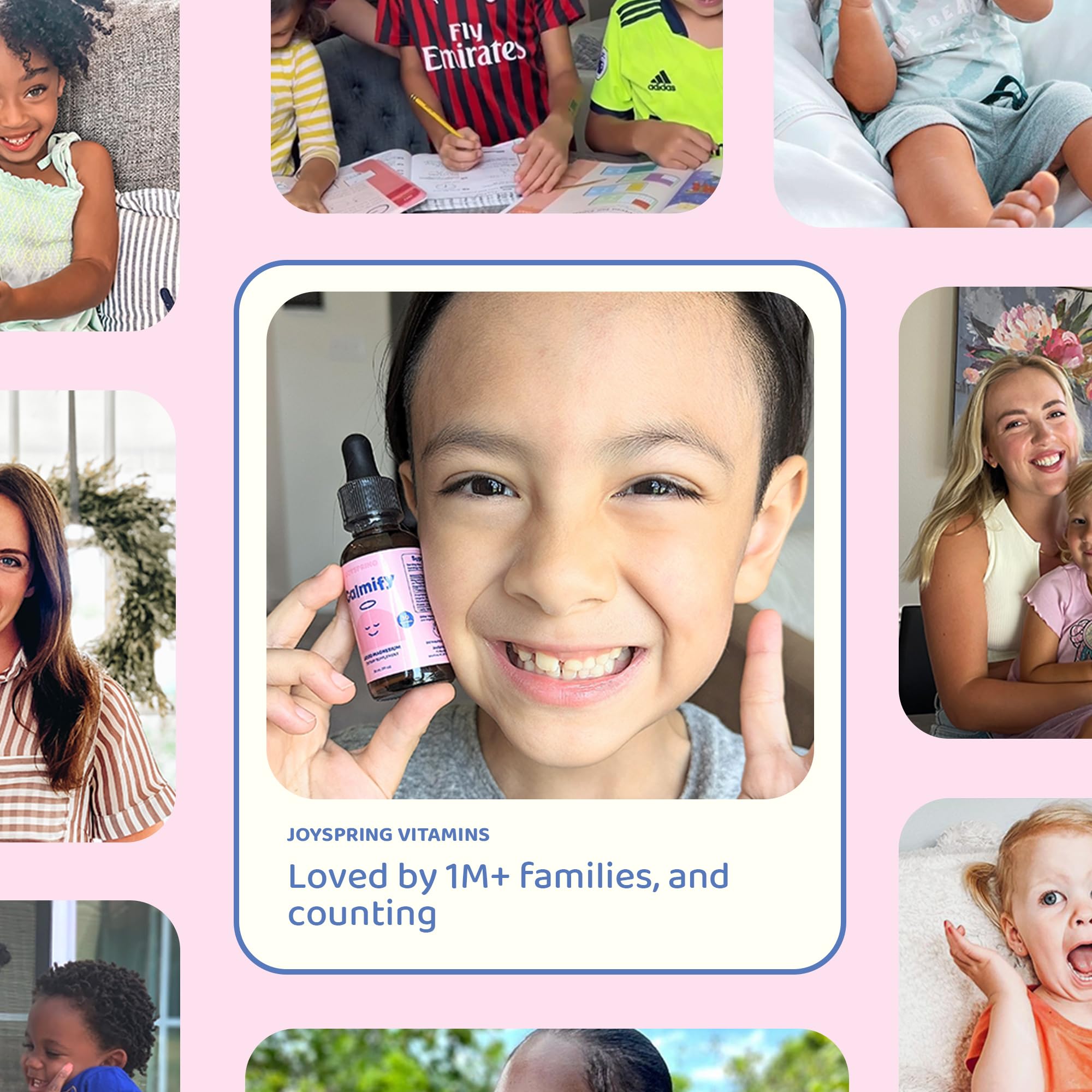 JoySpring Calmify Magnesium Glycinate for Kids | Liquid Magnesium with L-Theanine Supplement | Chamomile Extract & Passion Flower Extract | Sugar-Free Calm Drops | 1 fl oz (30 Servings) JoySpring buy australia supplements