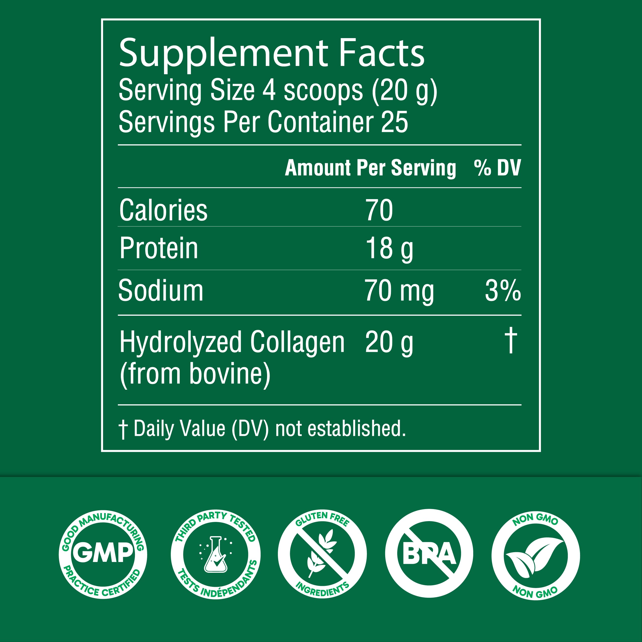 Organika Collagen Powder - for Healthy Hair, Skin, Nails, and Joints. Hydrolyzed Protein Peptides for Better Absorption- Grass-Fed, Non-GMO- Unflavoured- 2.2lbs Organika buy australia supplements