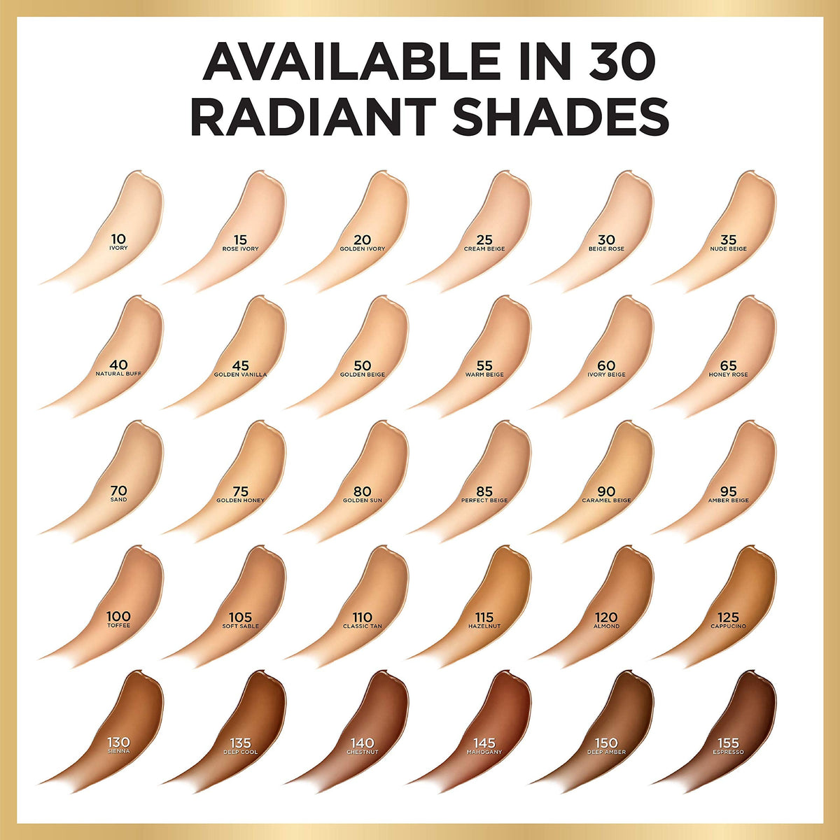 L'Oreal Paris Age Perfect Radiant Serum Foundation with SPF 50, Rose Ivory, 1 Ounce L'Oreal Paris