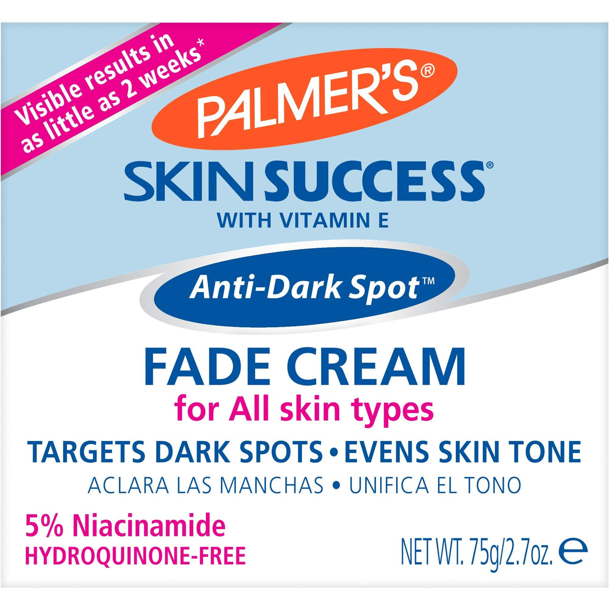 Palmer's Anti Dark Spot Face Cream with Vitamin E & Niacinamide (2.7 Oz) Palmer's