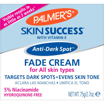 Palmer's Anti Dark Spot Face Cream with Vitamin E & Niacinamide (2.7 Oz) Palmer's