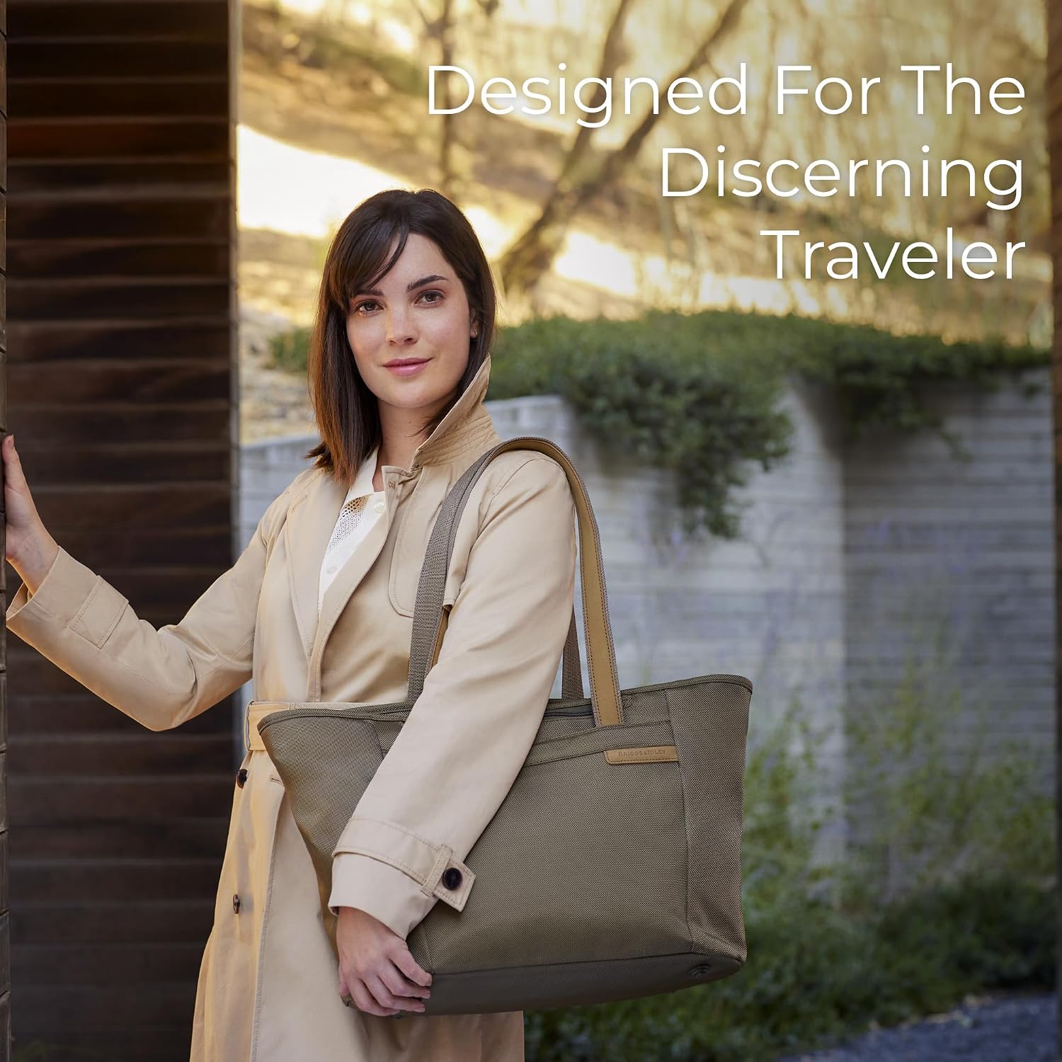 Briggs & Riley Traveler Tote Bag - Nylon Tote Bag for Weekend Travel & Work, Smooth Zipper Closure - Baseline Collection Gsupps Australia