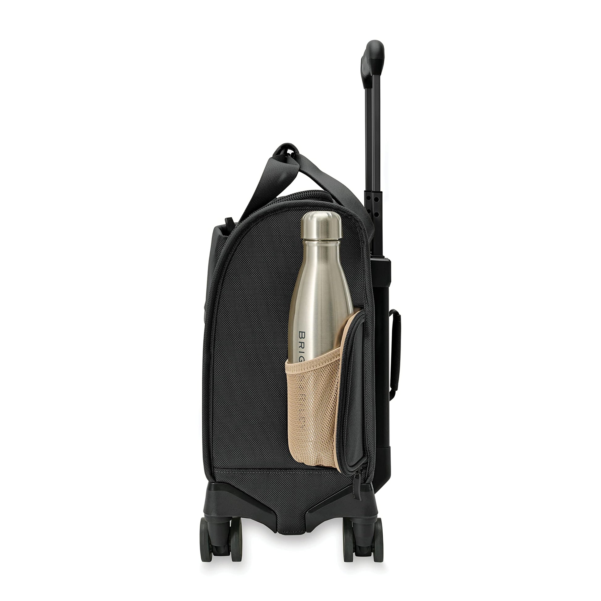 Briggs & Riley Essential 22" Carry On Expandable Spinner - Luggage for Travel, Suitcases with Wheels, Softside Rolling Bag for Men & Women, Self-Repairing Zipper - Baseline Collection, Black Gsupps Australia