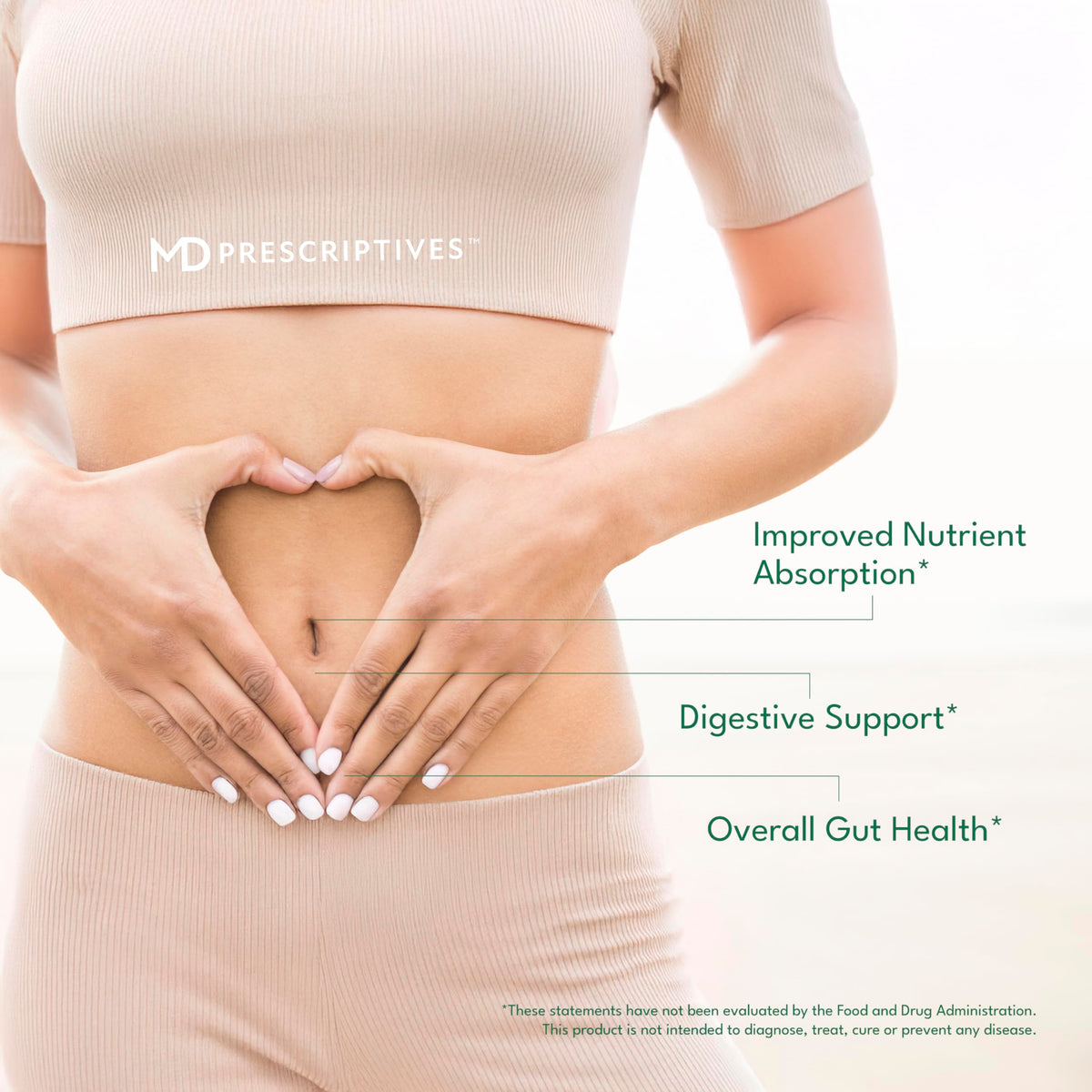 MD Prescriptives - ProbioZyme - Vegetarian Digestive Enzymes - Supplement for Digestive & Gut Health - 90 Capsules MD Prescriptives