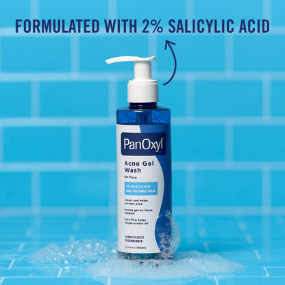 PanOxyl Acne Gel Wash, 2% Salicylic Acid, For Face, 6.5 fl oz PanOxyl