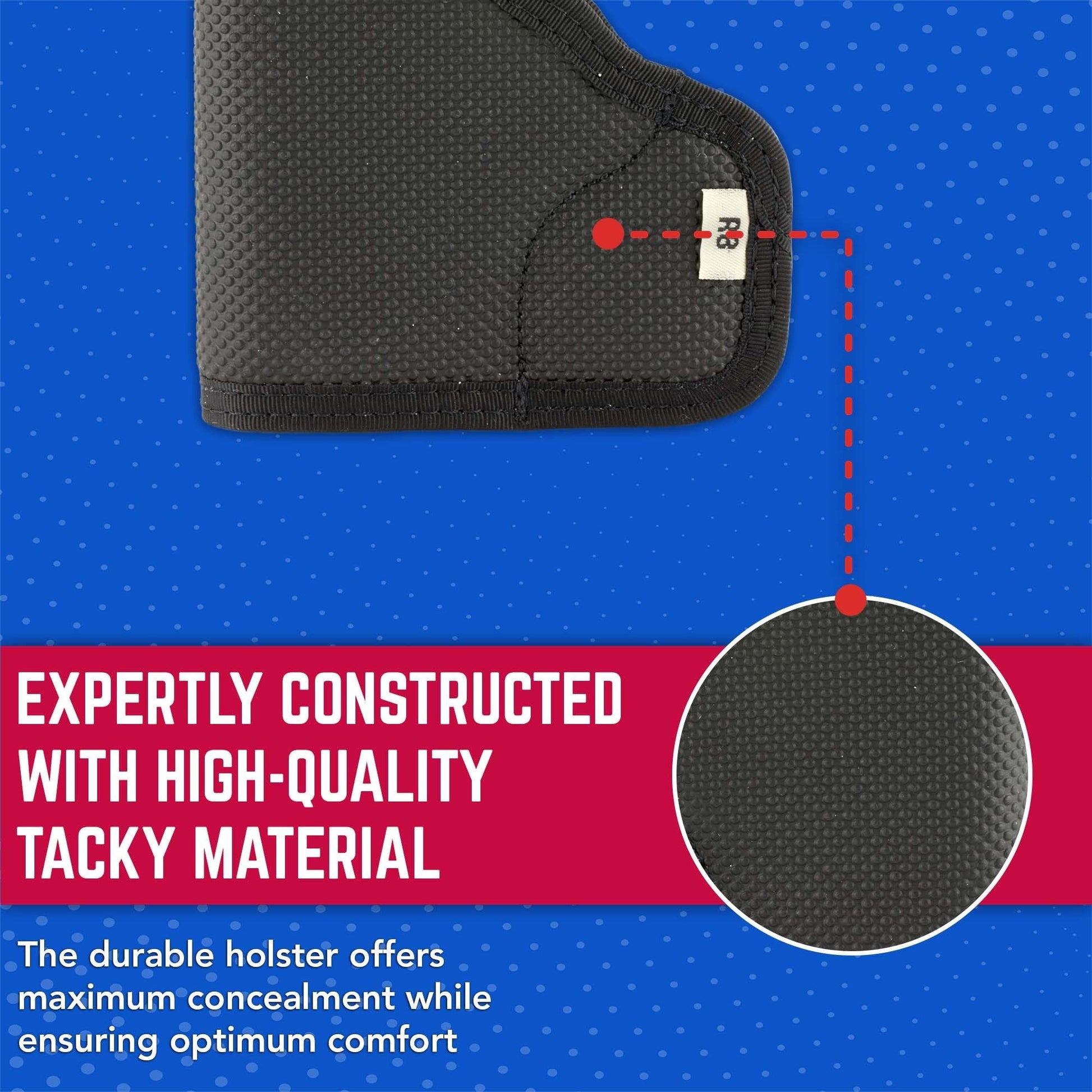 DeSantis Nemesis - Gun Pocket Holsters for Concealed Carry, Concealed Pocket Holster for Pistols, Revolvers, Soft, Designed for Comfort & Discreet Carry, Ambidextrous Gsupps Australia