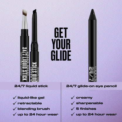 Urban Decay 24/7 Glide-On Waterproof Black Eyeliner Pencil (Perversion) URBAN DECAY