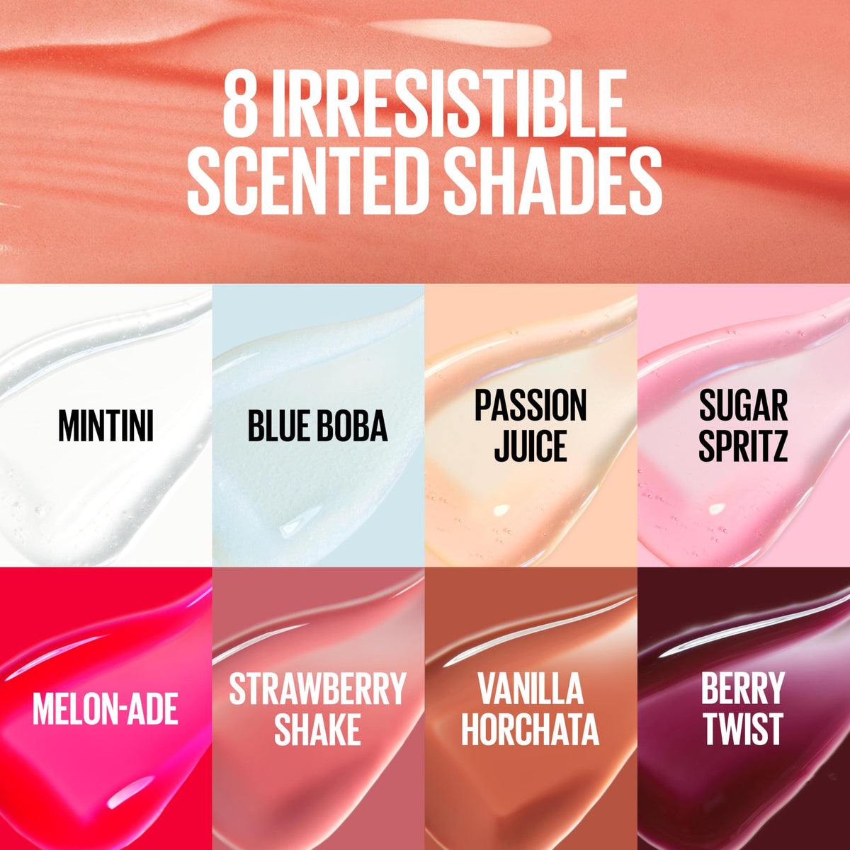 MAYBELLINE Lifter Oil-in-Gel Lip Gloss for Glassy, Bouncy Shine, Hydrating, Tinted Lip Balm and Moisturizer with Hyaluronic Acid and Passionfruit Oil, Strawberry Shake (Mauve Pink) MAYBELLINE