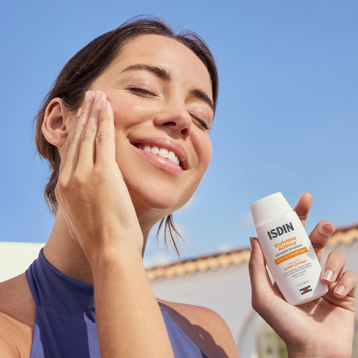 ISDIN Eryfotona Actinica Mineral Face Sunscreen SPF 50+, 1.7 fl oz ISDIN