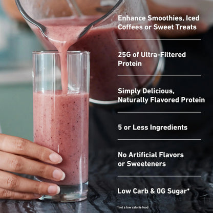 Isopure Low Carb 100% Pure Whey Isolate Protein Powder, Lactose Free, Gluten Free, With Vitamins, Strawberry, 25g Protein Per Serving, 1 Lb, 14 Servings (Packaging May Vary) Isopure