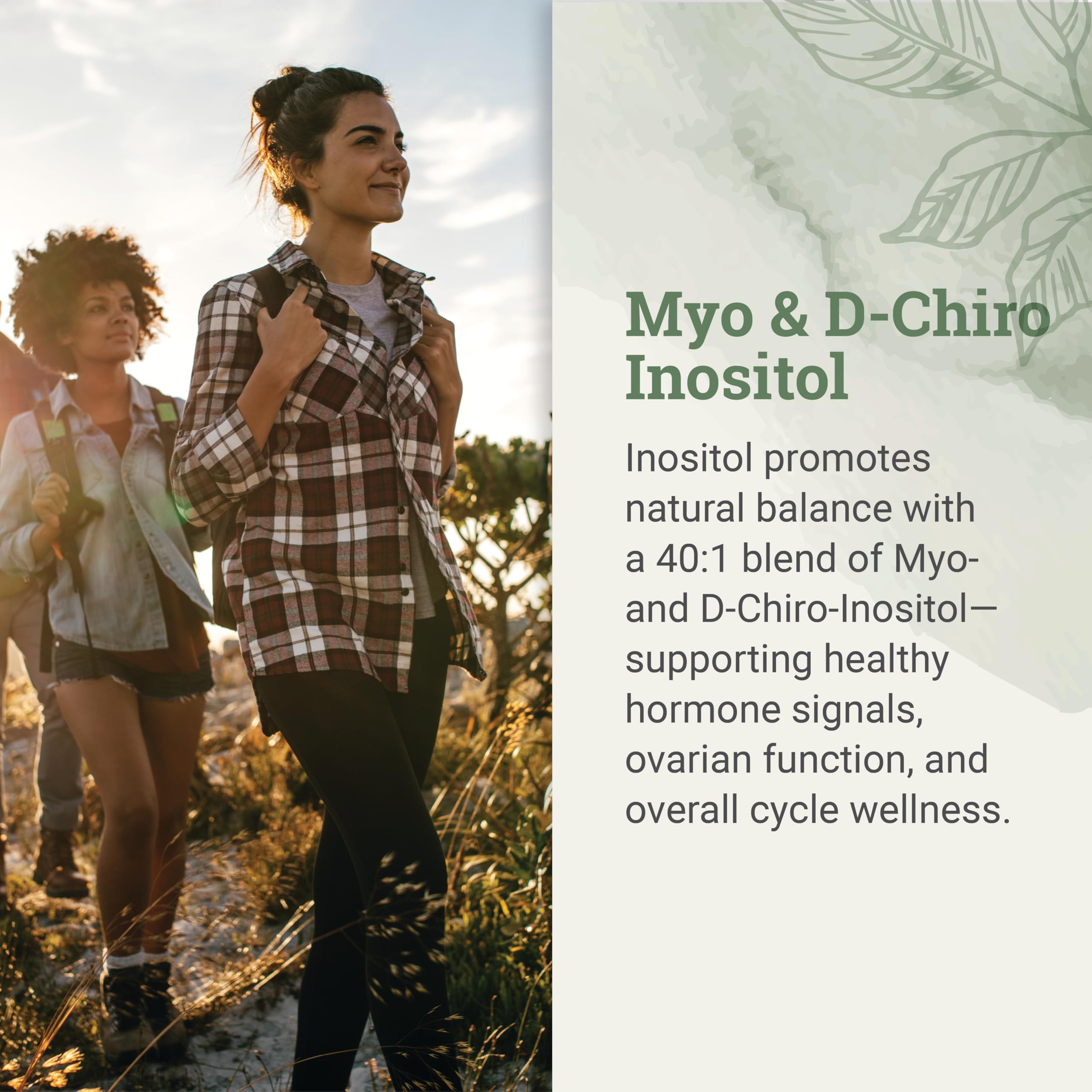 Earth Harmony Myo-Inositol & D-Chiro Inositol Supplement for Women, Ovarian & Hormone Balance for Women - Supports Normal Cycles, Fertility Supplement (120 Capsules) Earth Harmony Naturals buy australia supplements