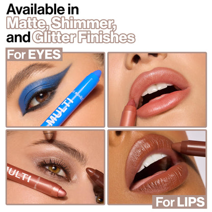 wet n wild Color Icon Cream Eyeliner Eyeshadow Multi-Stick, Moisturizing, Nourishing Velvety Cream-to-Powder Buildable & Blendable Formula, Cruelty-Free & Vegan - Brown Sugar wet n wild