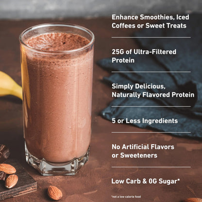 Isopure Low Carb 100% Pure Whey Isolate Protein Powder, Lactose Free, Gluten Free, With Vitamins, Dark Chocolate, 25g Protein Per Serving, 1 Lb, Isopure