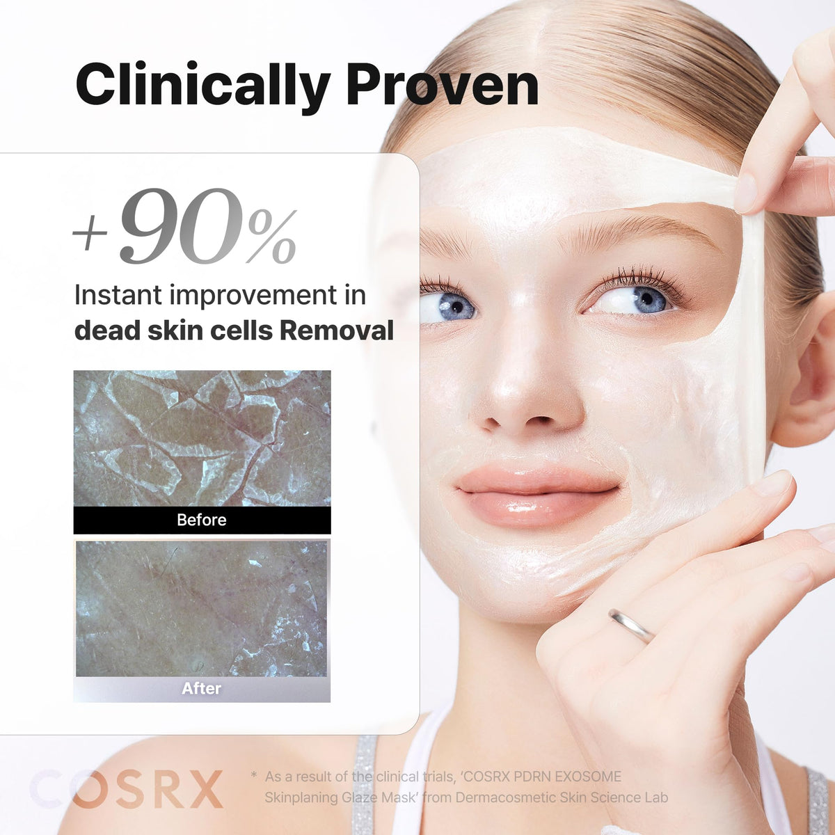 COSRX PDRN Exosome Overnight Face Mask, Korean Glass Skin Glow, 1.69 fl oz COSRX