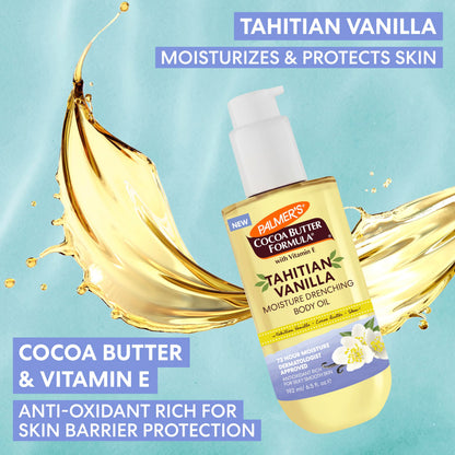 Palmer's Tahitian Vanilla Body Oil, Cocoa Butter Formula (6.5 Fl Oz) Palmer's