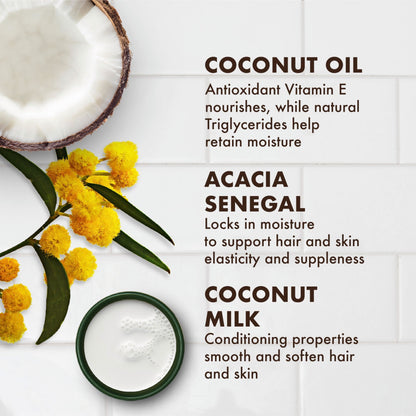 SheaMoisture for Dry Skin Nourishing Hydration 100% Extra Virgin Coconut Oil Soften and Restore Skin and Hair 14.5 oz Shea Moisture